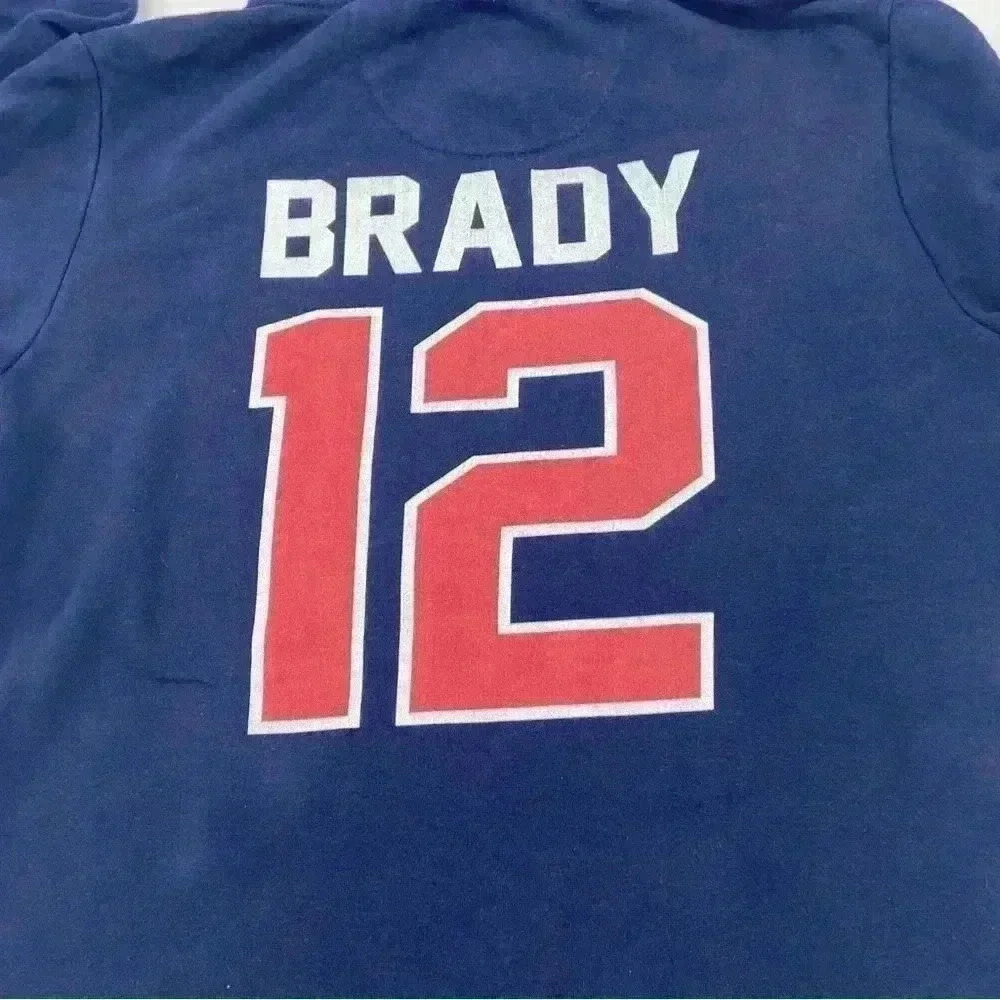 New England Patriots Super Bowl “Brady” Hoodie Size XL - Picture 5 of 6